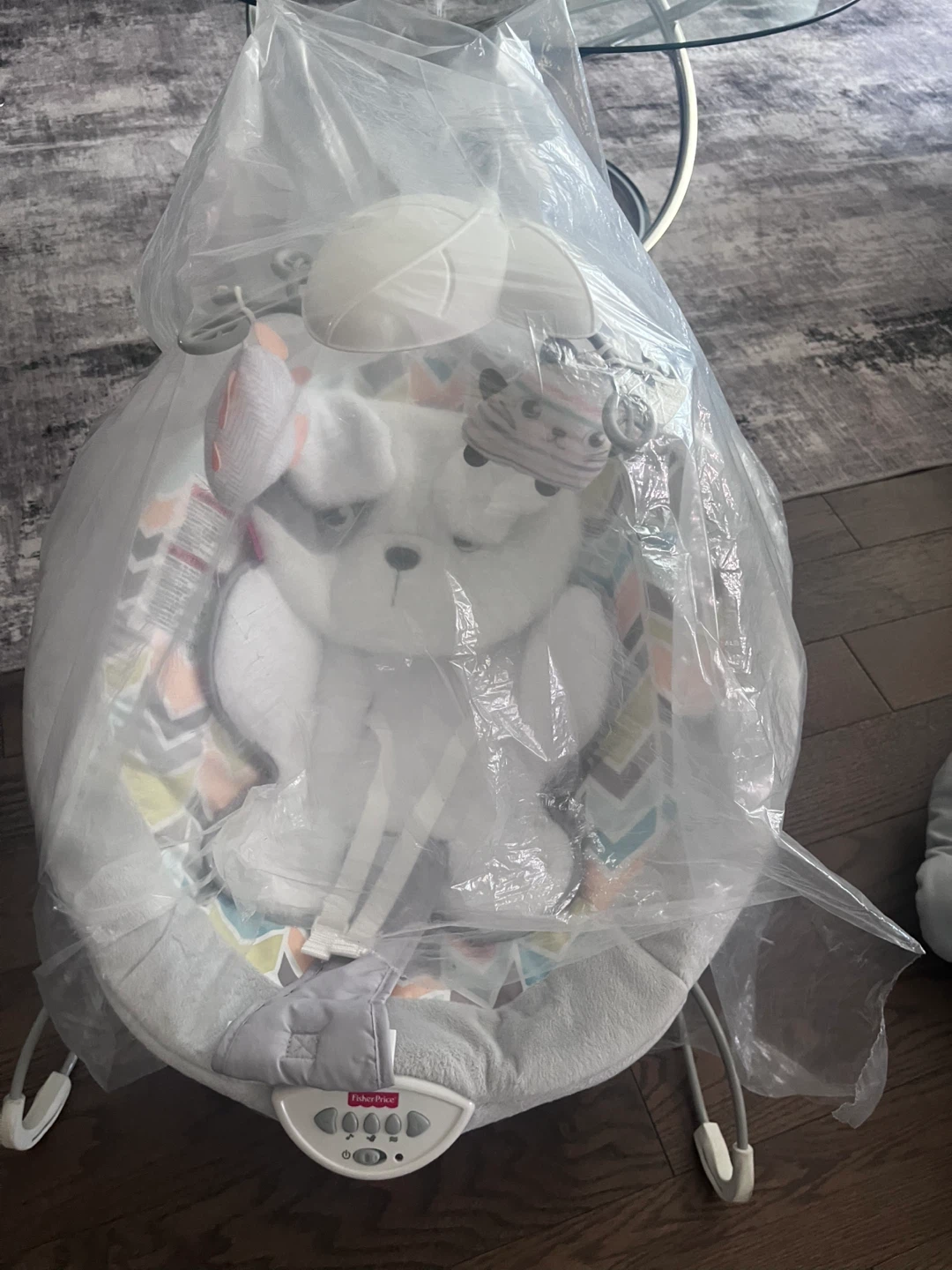 Fisher-Price Baby Bouncer Seat with Toy Bar - photo 2