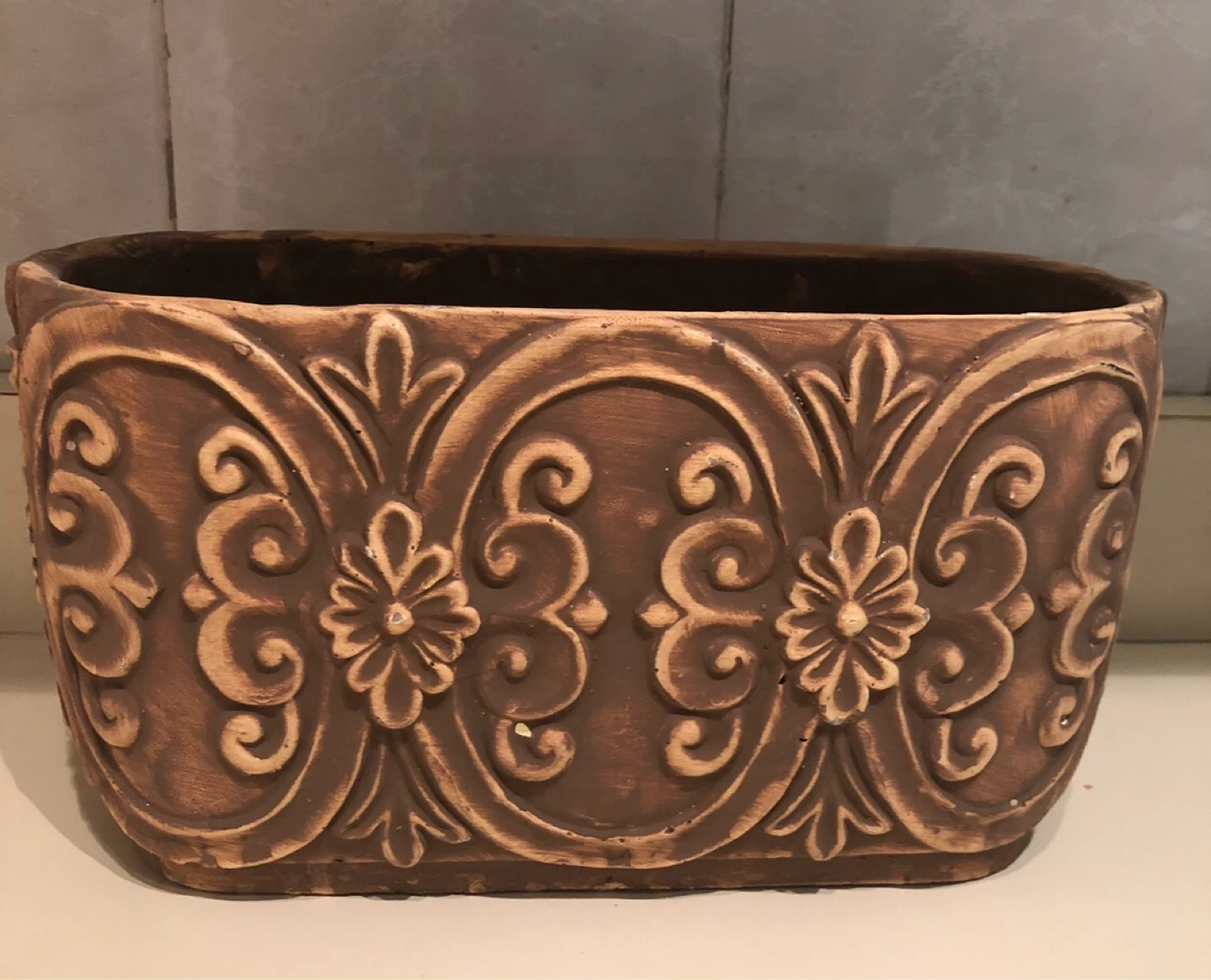Decorative Ceramic Planter Pot