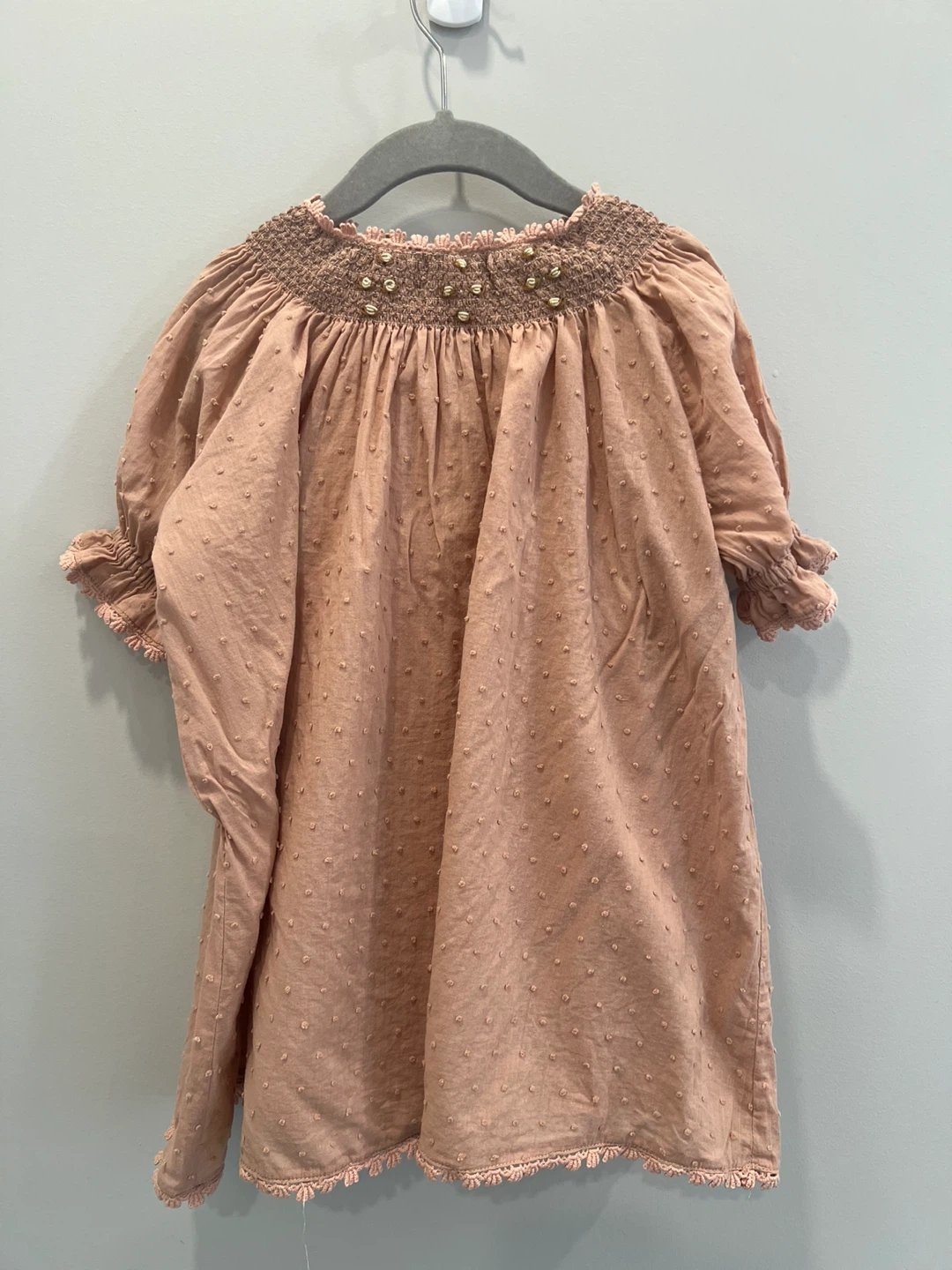 Noralee Girls Size 4 Smocked Dress