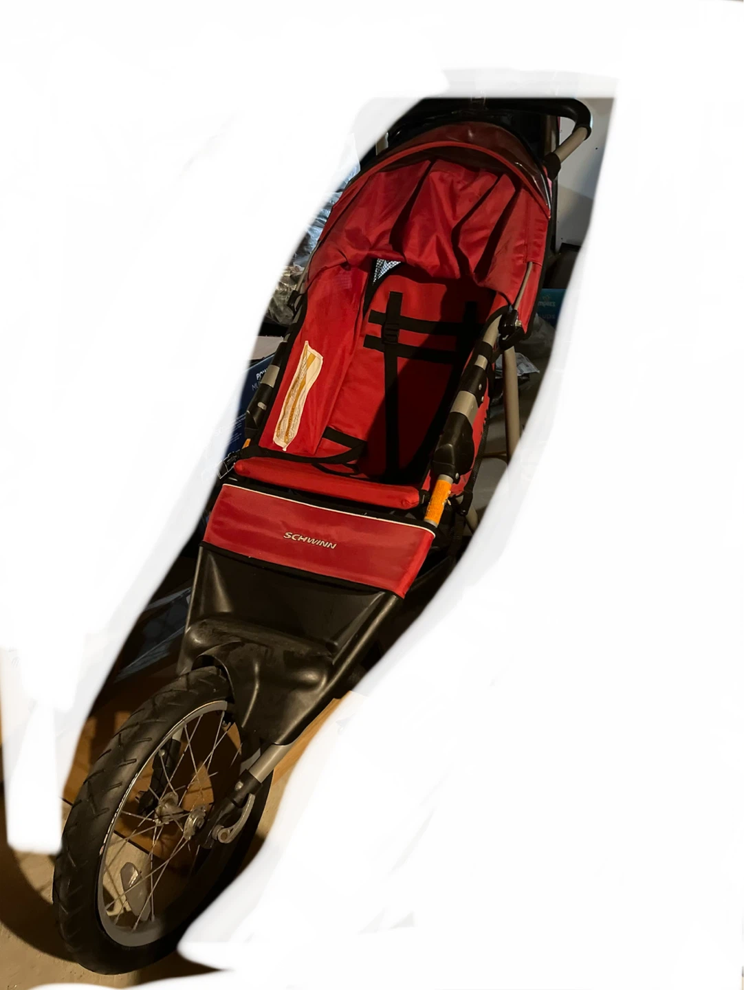 Schwinn Jogging Stroller - Red - photo 5