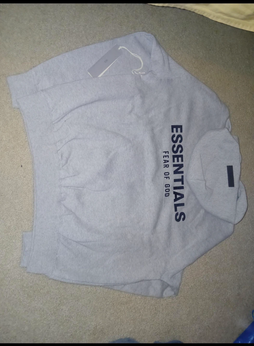 ESSENTIALS Fear of God Hoodie Grey - photo 3