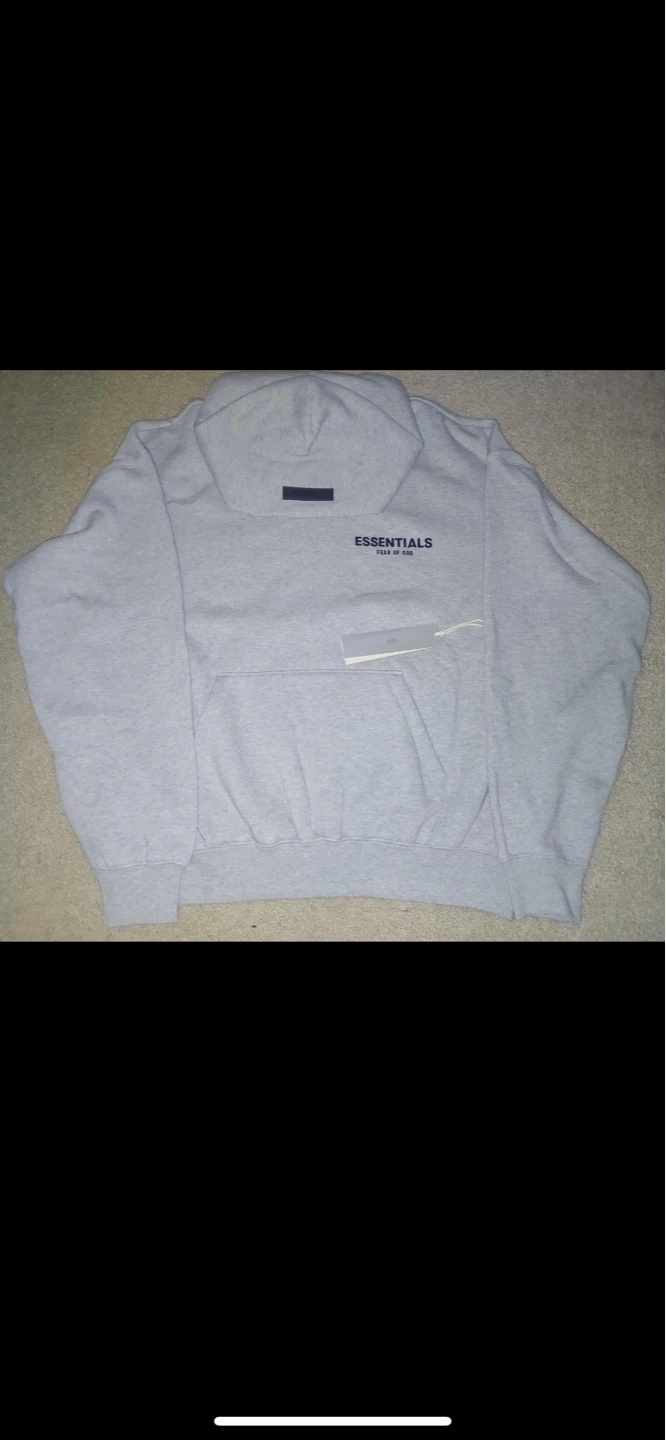 ESSENTIALS Fear of God Hoodie Grey