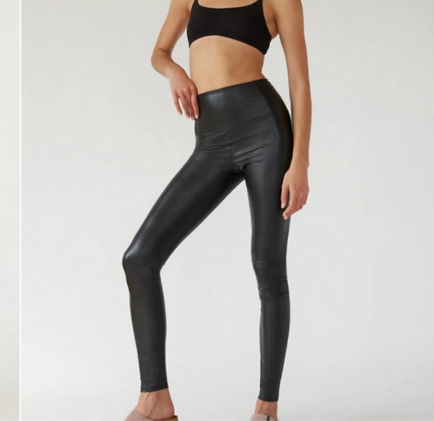 Wilfred faux leather leggings size small - fabric from Japan