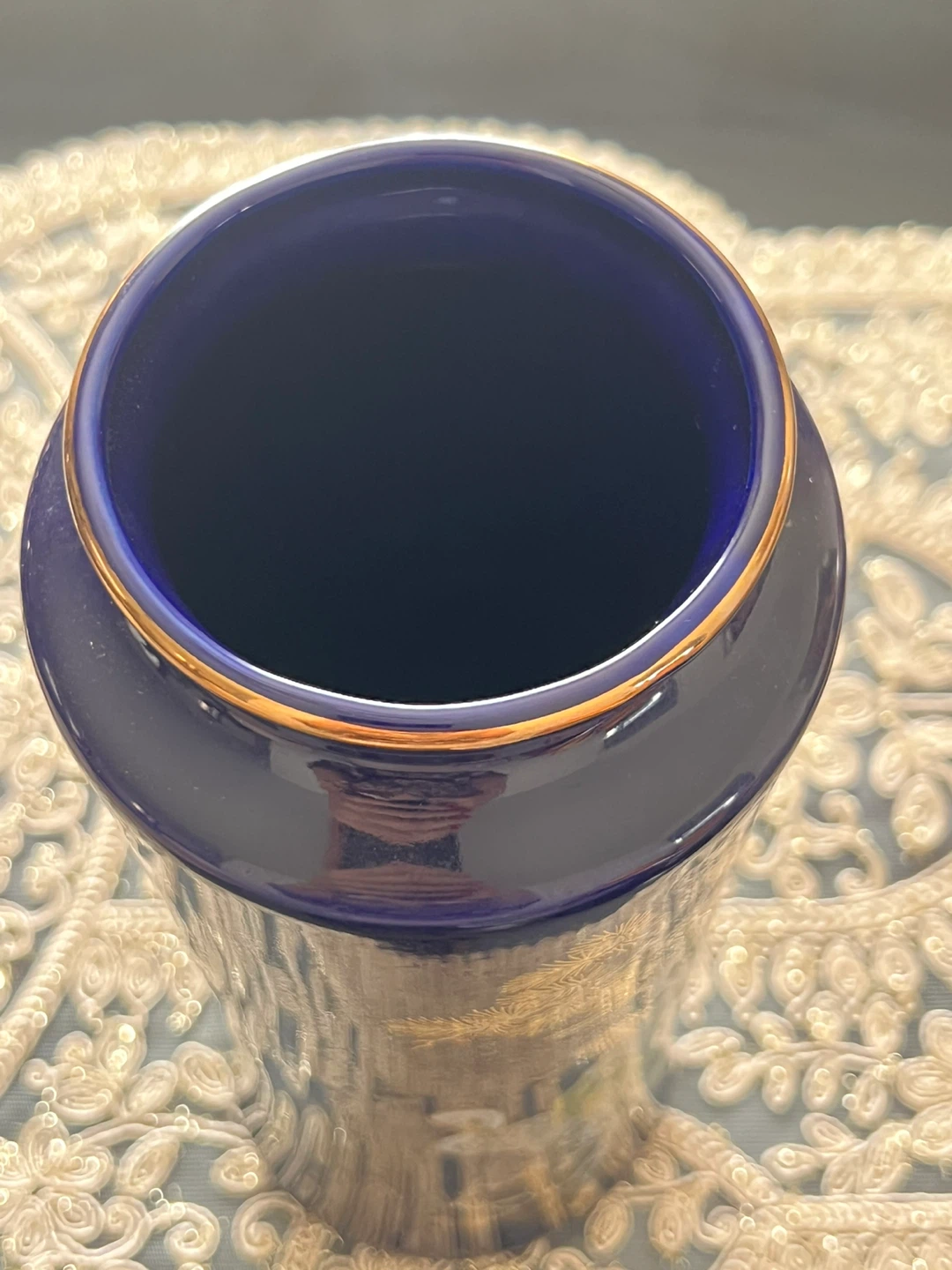 Japanese Crane and Pine Vase - photo 2