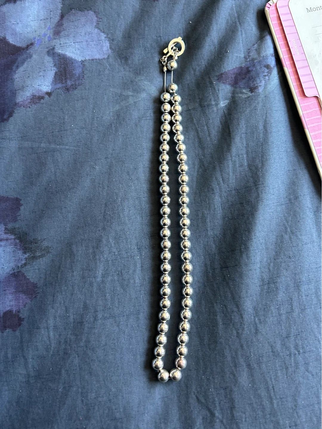 🌱Silver Beaded Chain Necklace - photo 2