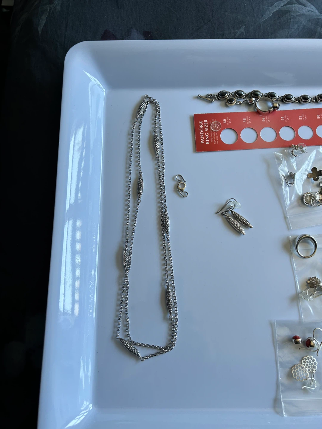 🌱Susan Fielding Sterling Silver Chain Necklace - photo 4