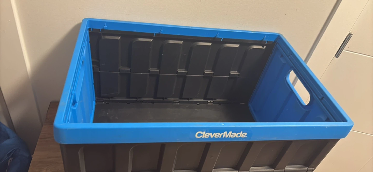 CleverMade Collapsible Storage Crate23x15x13 inches - photo 3