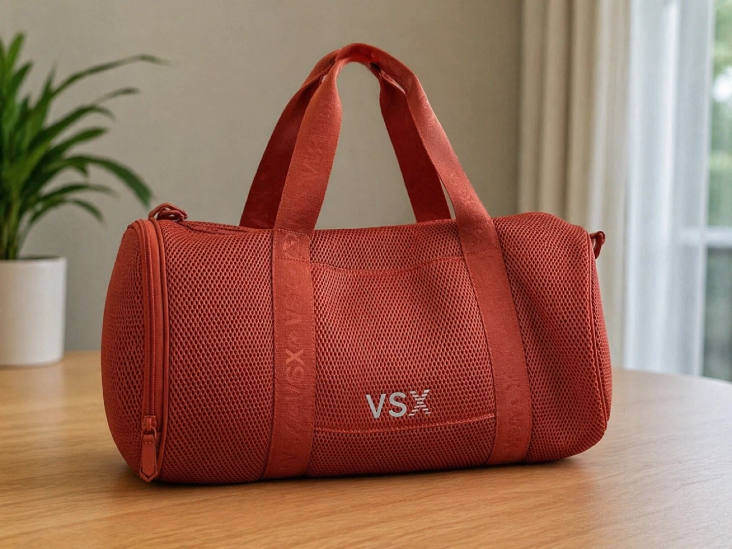 VSX Sport Mesh Duffel Bag - Orange