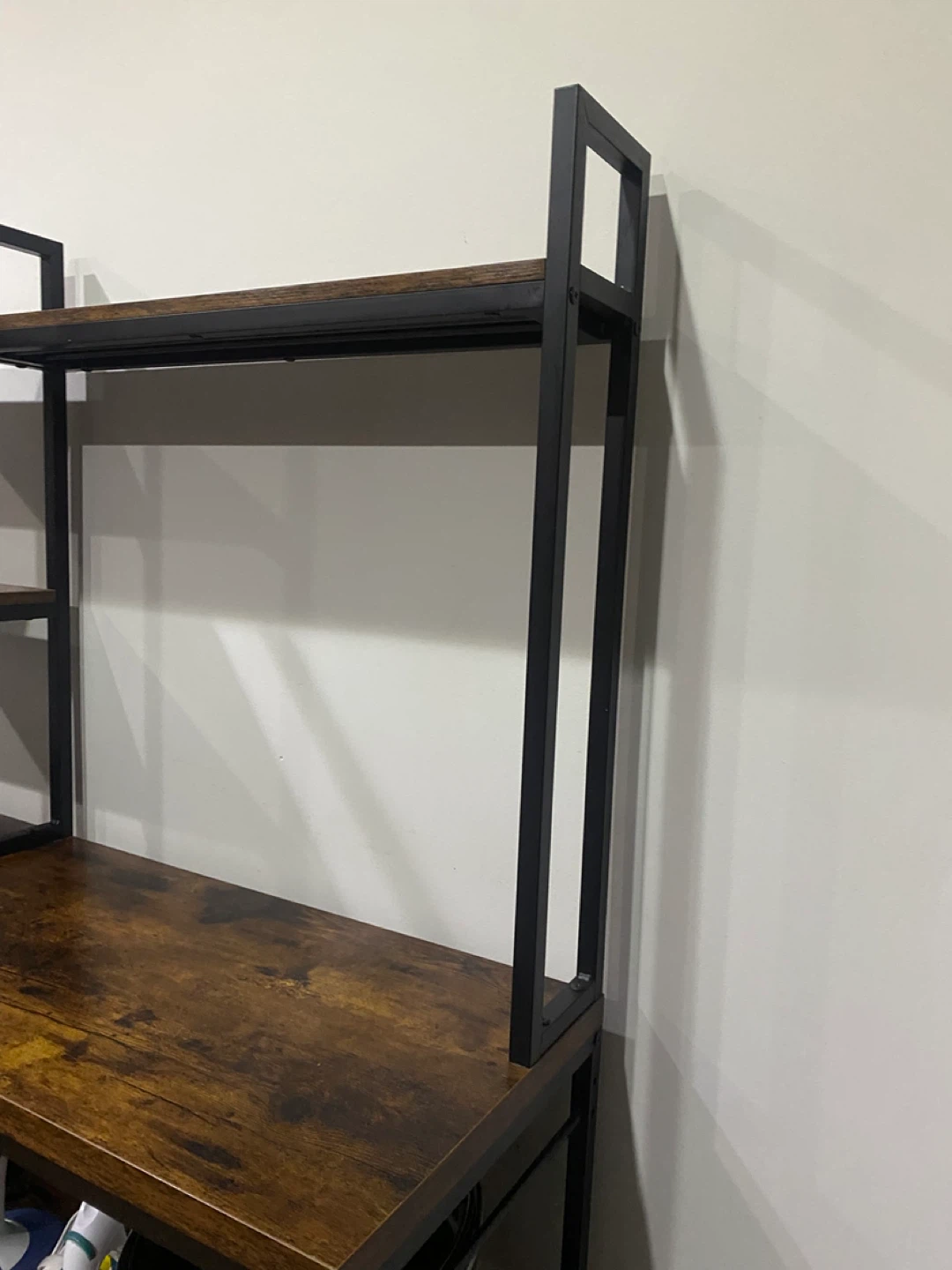 Industrial Style Baker's Rack with Shelves - photo 3