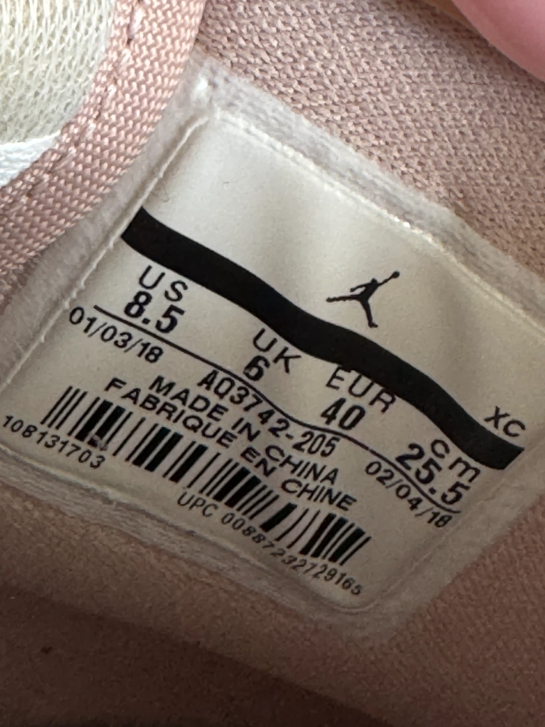 Jordan 1 High Zip SE - Size 8.5 🌱 - photo 5