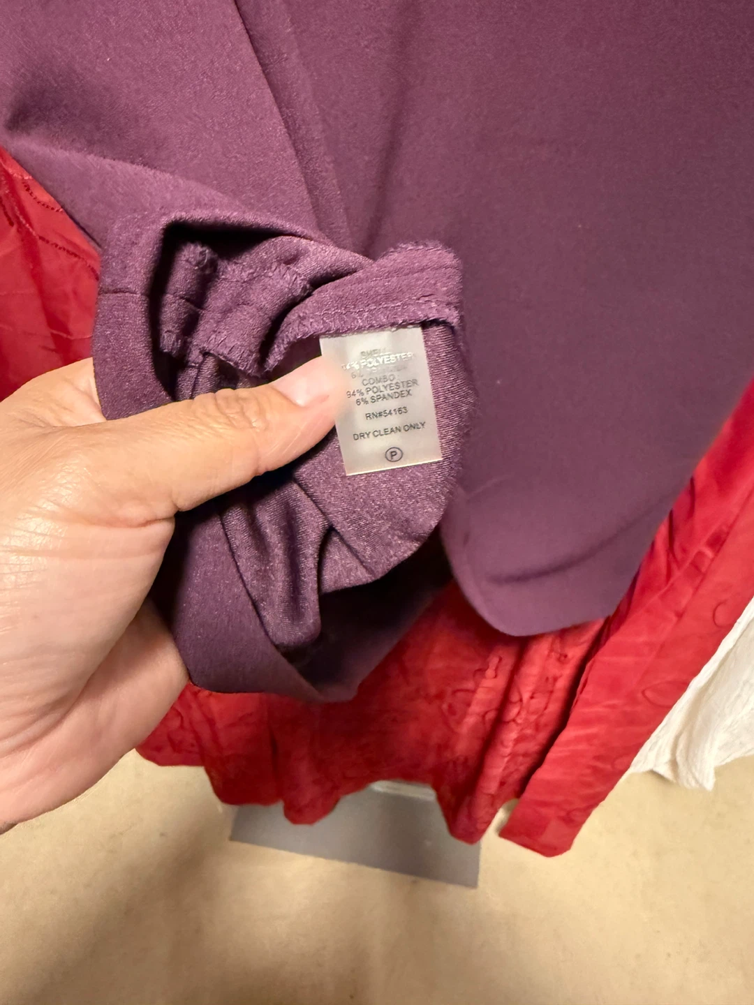 Tommy Hilfiger Purple Sheath Dress Size 6 - photo 5
