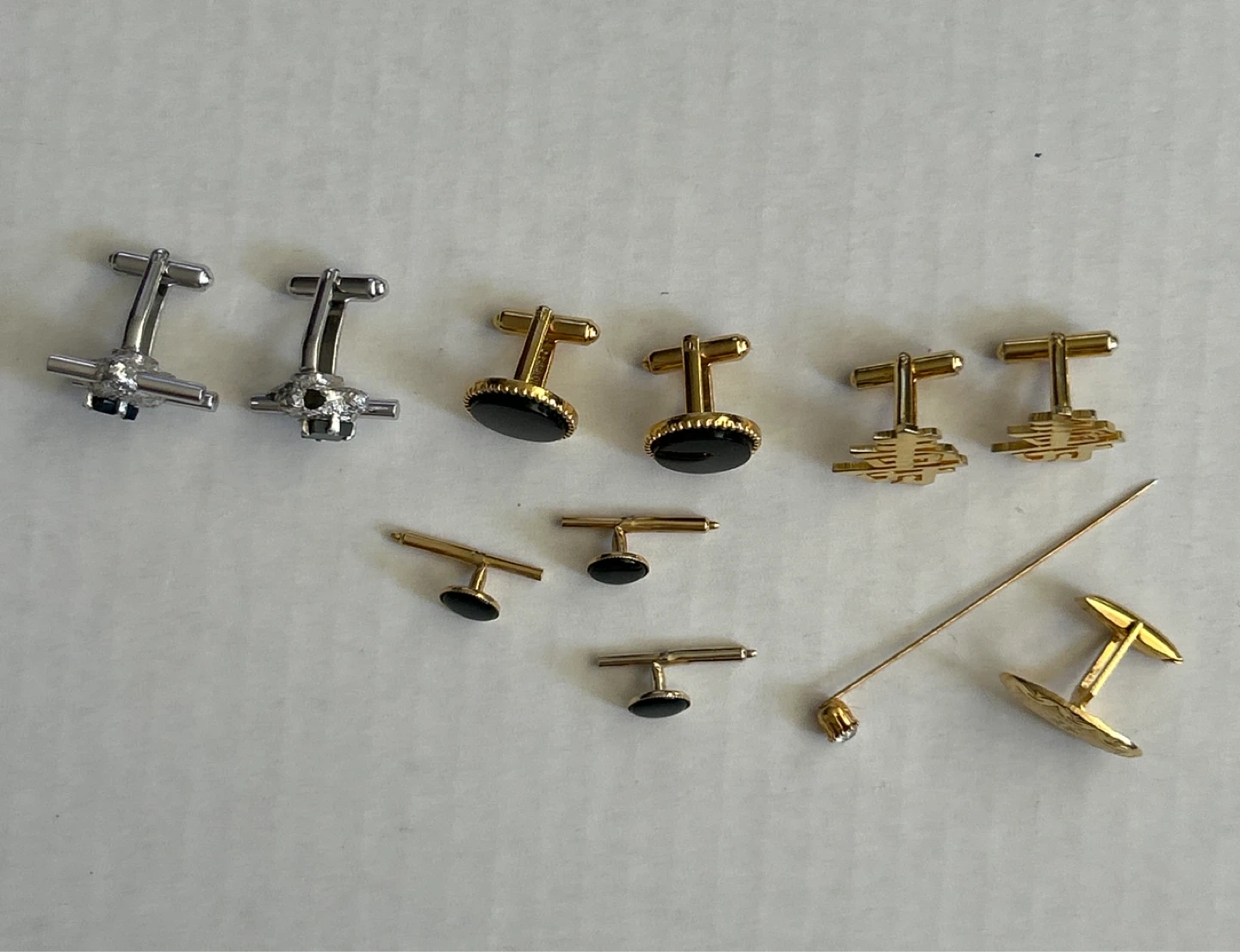 🌱Assorted Cufflinks and Tie Pins - photo 5