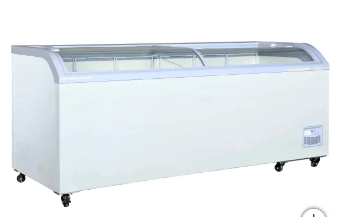Hisense 78.7 in. 24.7 cu ft. Commercial freezer  Glass Doors