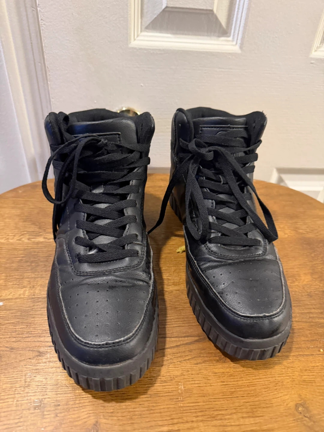 Ecko Unltd. High Top Sneakers - Black Size 8
