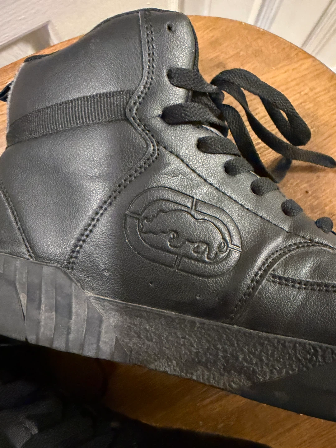 Ecko Unltd. High Top Sneakers - Black Size 8 - photo 4