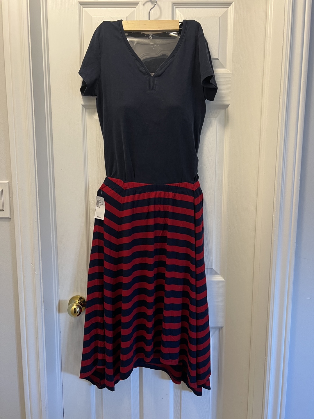 Brand new skirt with top