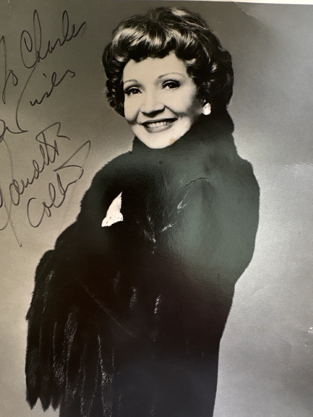 Signed Photo of Annette Collier