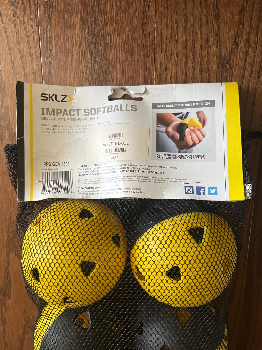 🌱SKLZ Impact Softballs (8 Pack) - photo 2
