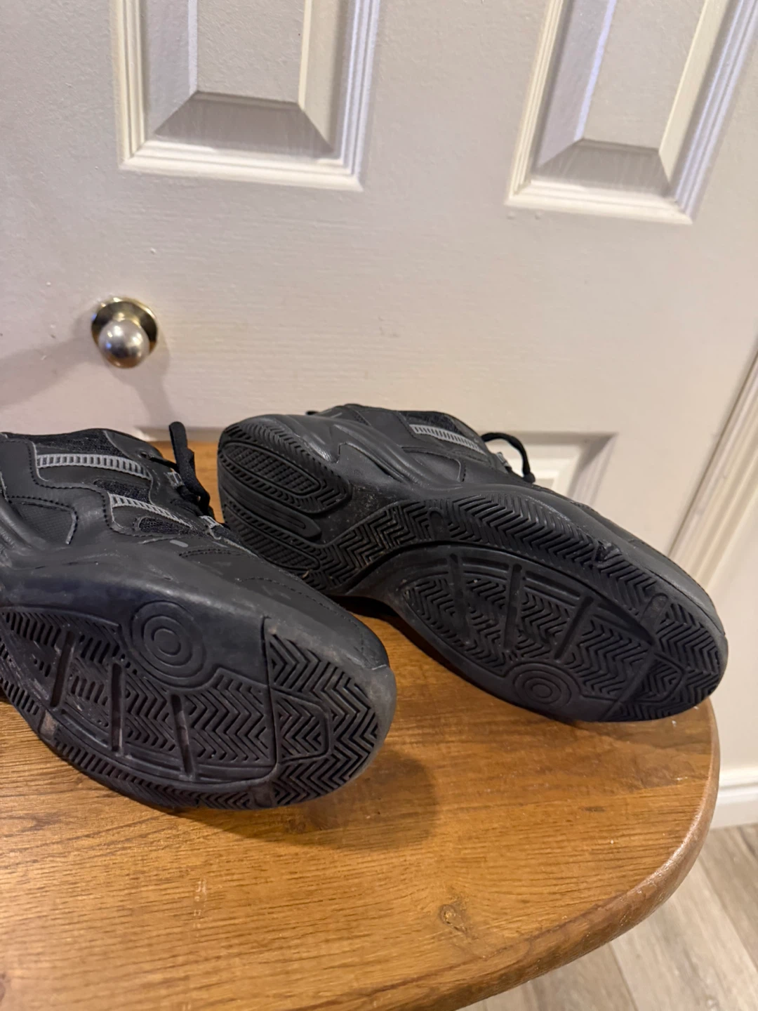 Athletic Works Men's Wide Fit Athletic Shoes Size 7 Black - photo 3