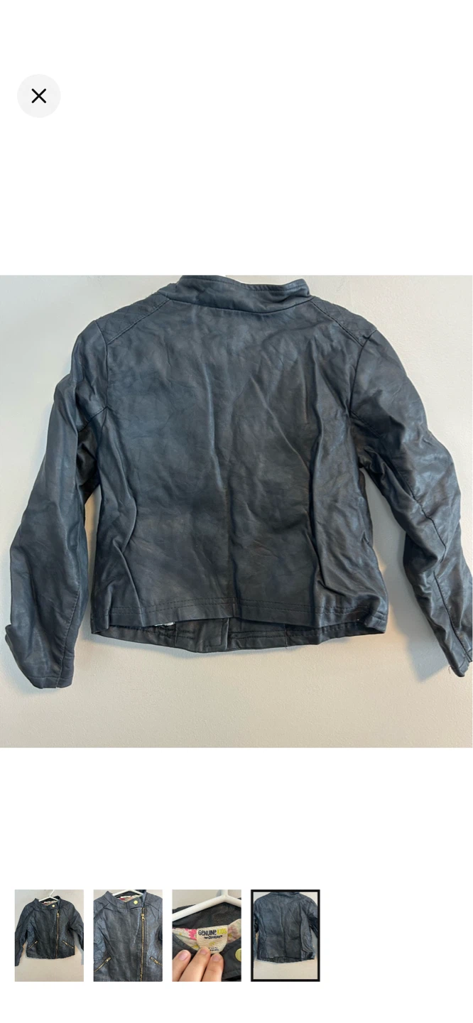 Genuine Kids from OshKosh B'gosh Moto Jacket - Size 5T - photo 4