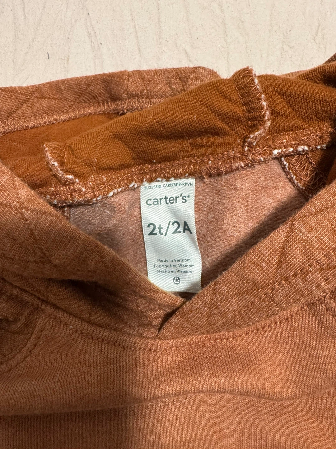 Carter's Toddler Hoodie and Jogger Set 2T - photo 2