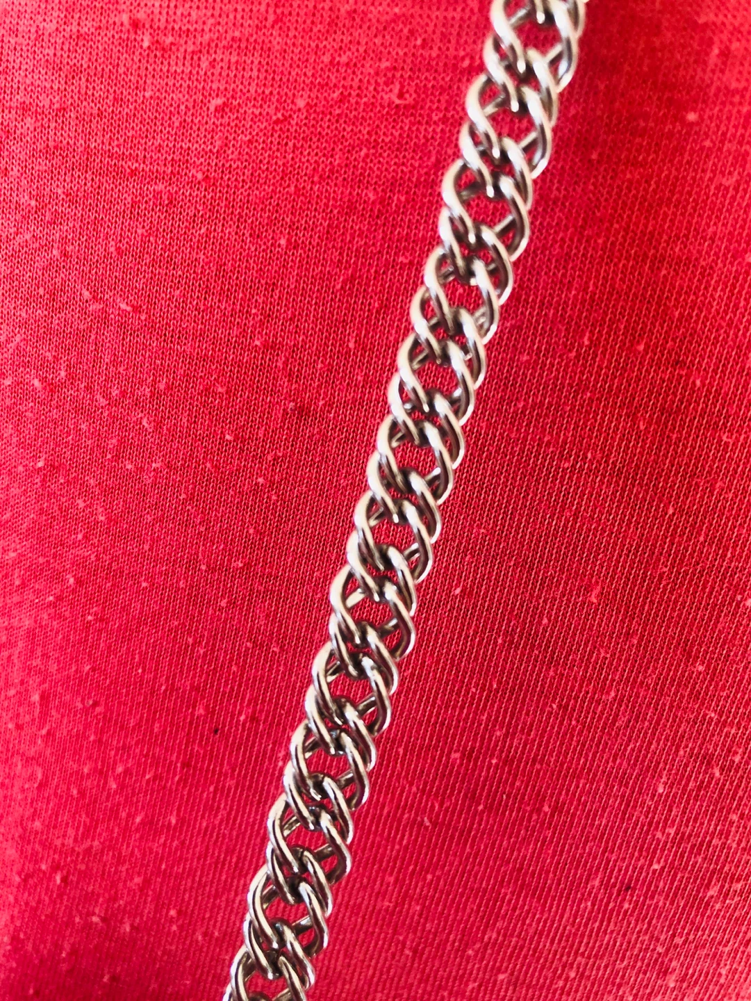 Monet Silver Tone Chain Necklace - photo 2