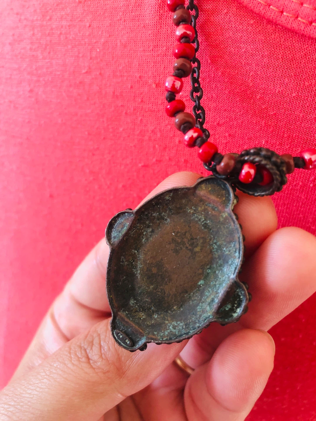Nancy And Rise Bronze Tone Necklace - photo 3