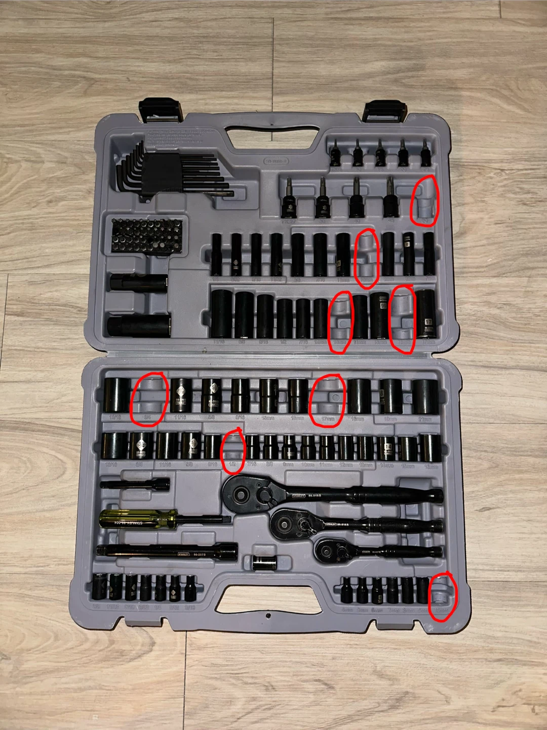 Stanley Professional Grade Black Chrome Socket Set - photo 2
