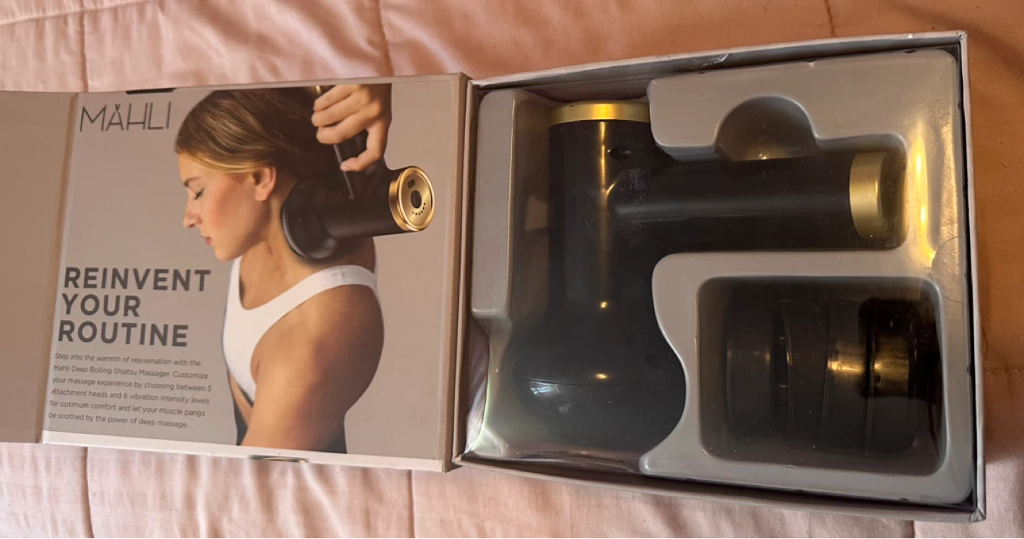 Mähli Deep Rolling Massager with 5 Interchangeable Attachments - photo 3