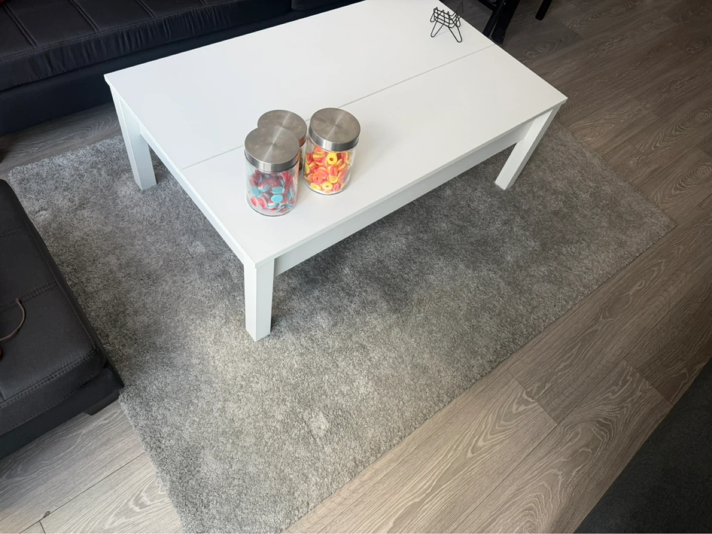 STOENSE Low Pile Rug - Medium Gray (133x195 cm) - photo 5