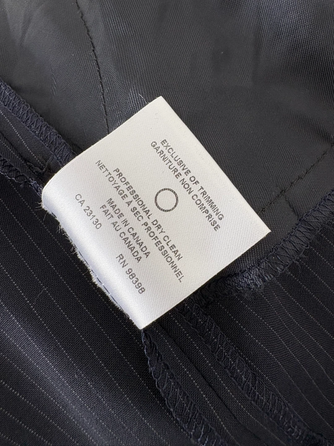 NWOT Judith & Charles Classic Striped Trousers - photo 5