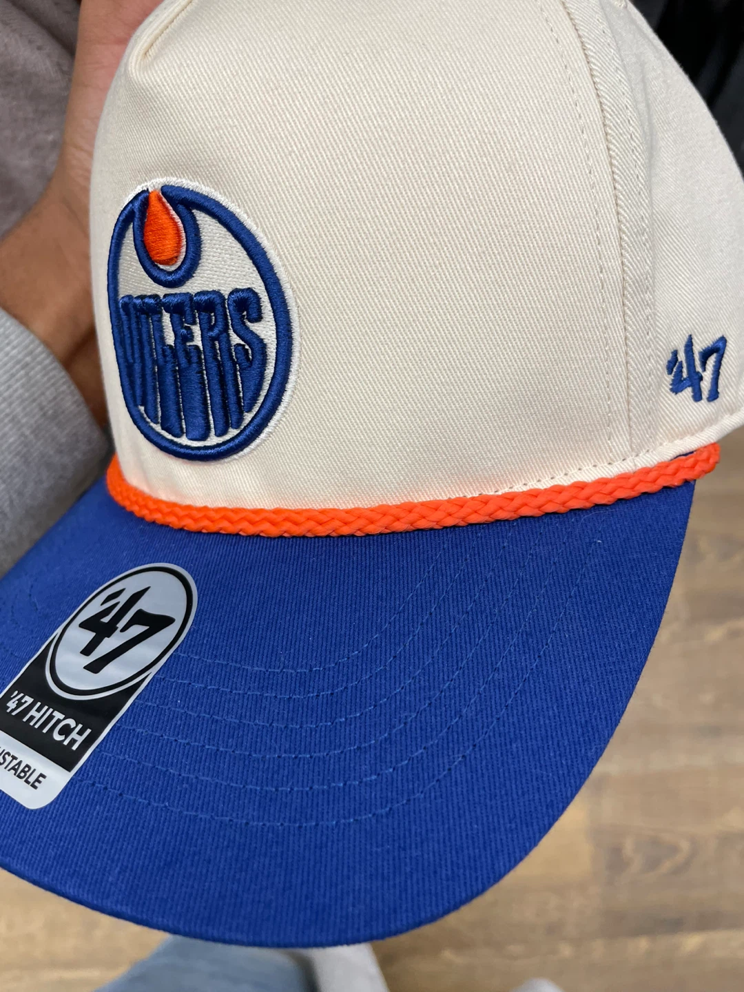 47 Brand Edmonton Oilers NHL Hitch Adjustable Hat