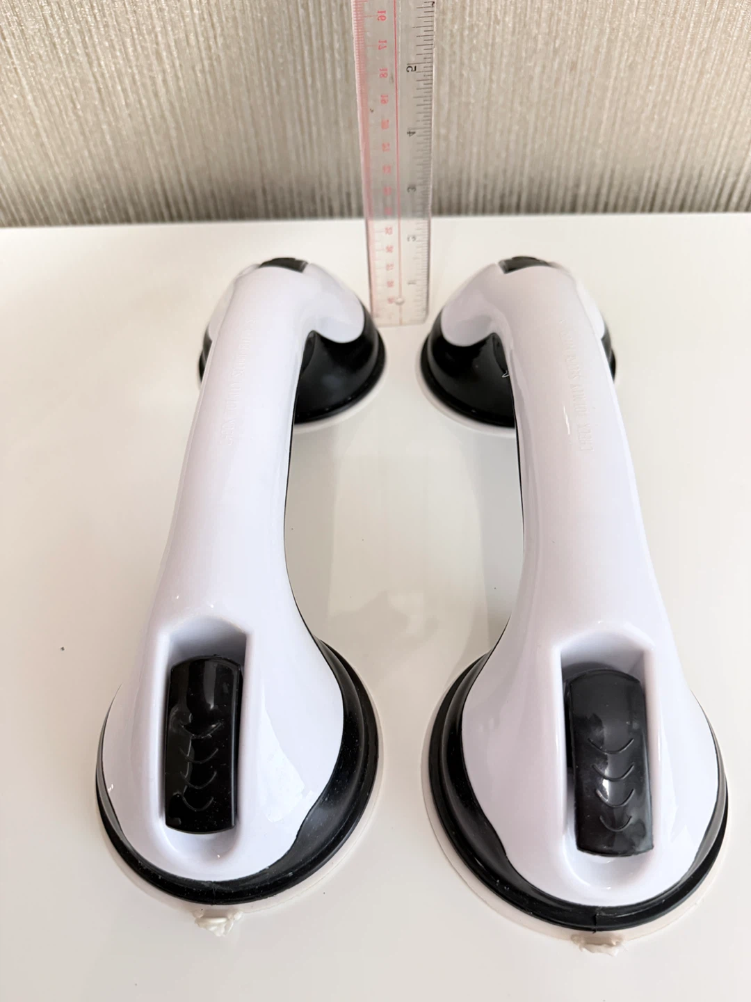 Set of 2 White Suction Grab Bars - photo 5