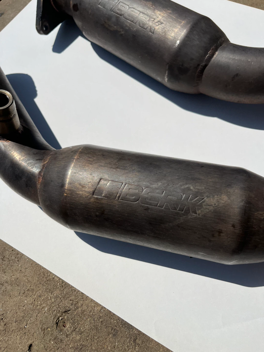 G37/370z Berk Resonated Test Pipes - photo 2