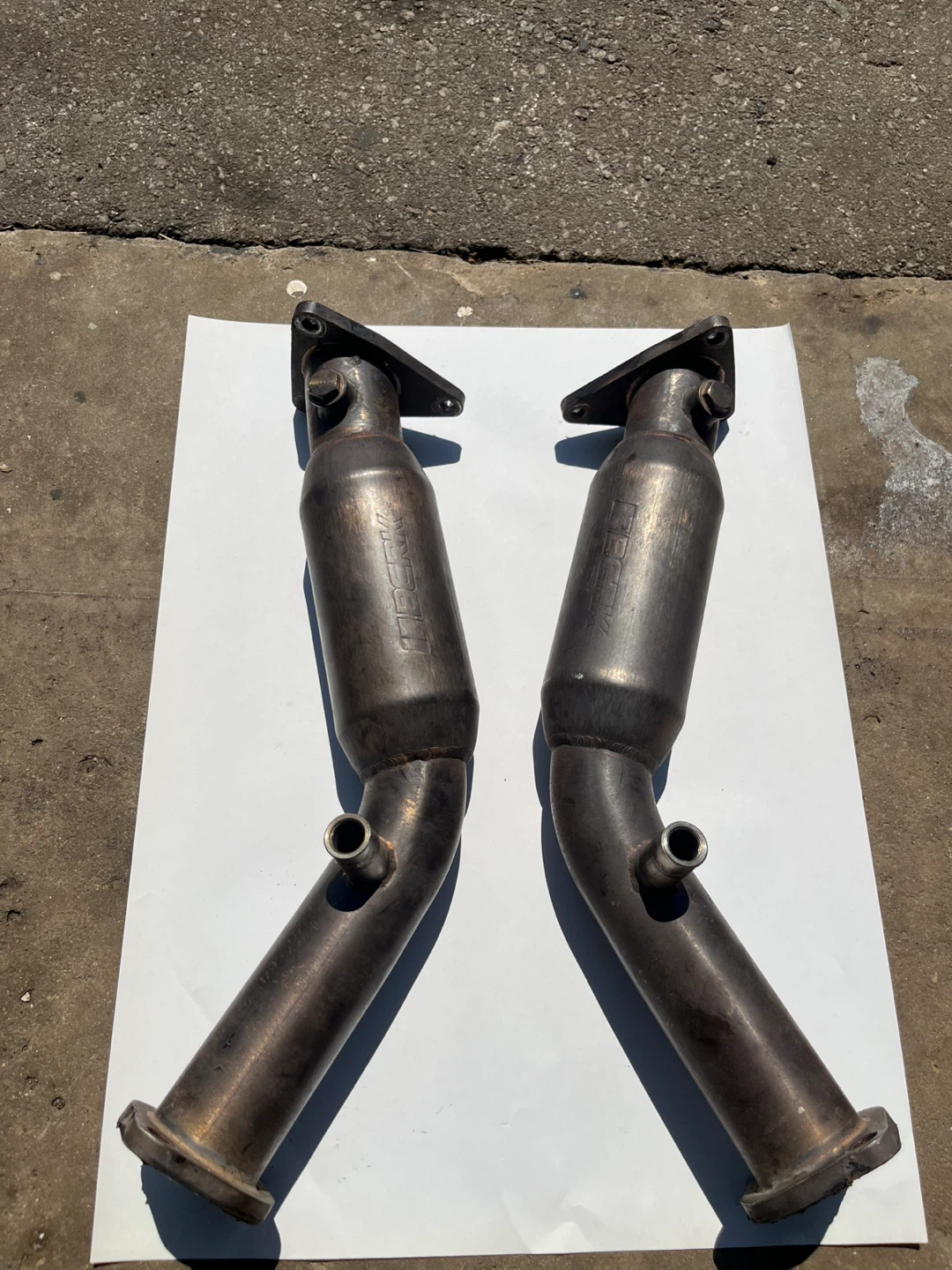 G37/370z Berk Resonated Test Pipes - photo 4