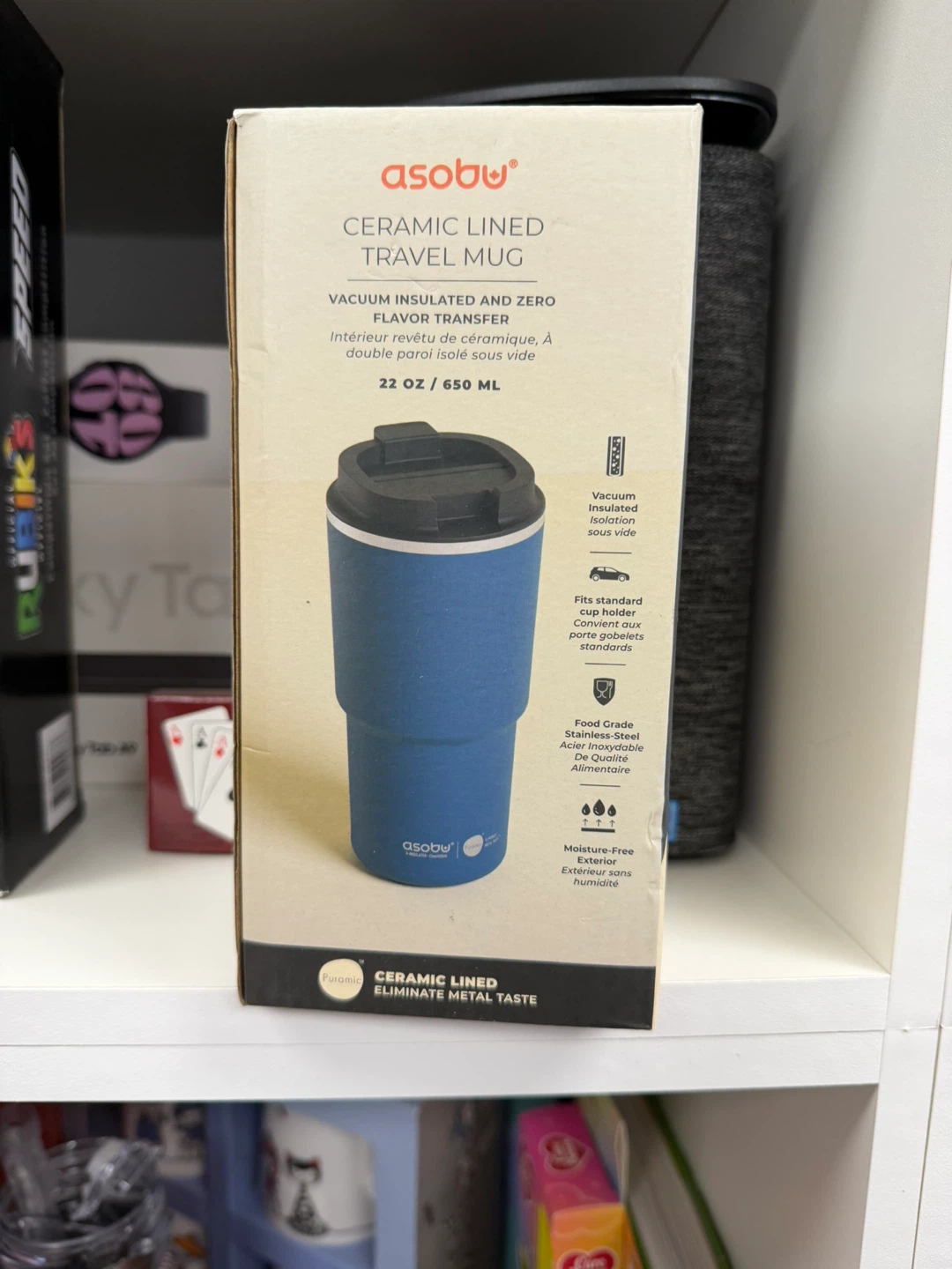 Asobu Ceramic Lined Travel Mug