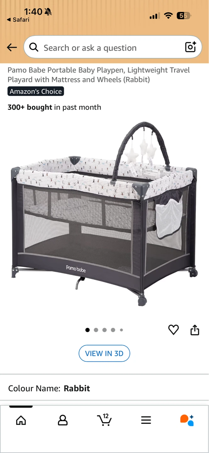 Pamo Babe Portable Baby Playpen - photo 3