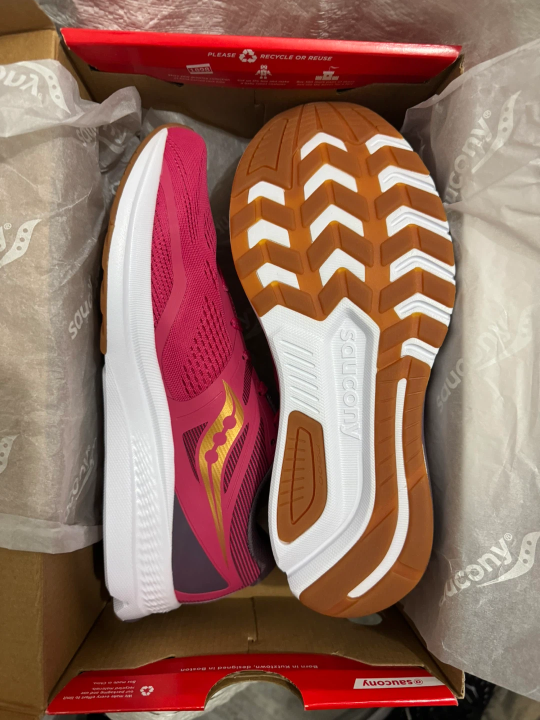 Saucony Women's Running Shoes Pink/Purple - photo 4