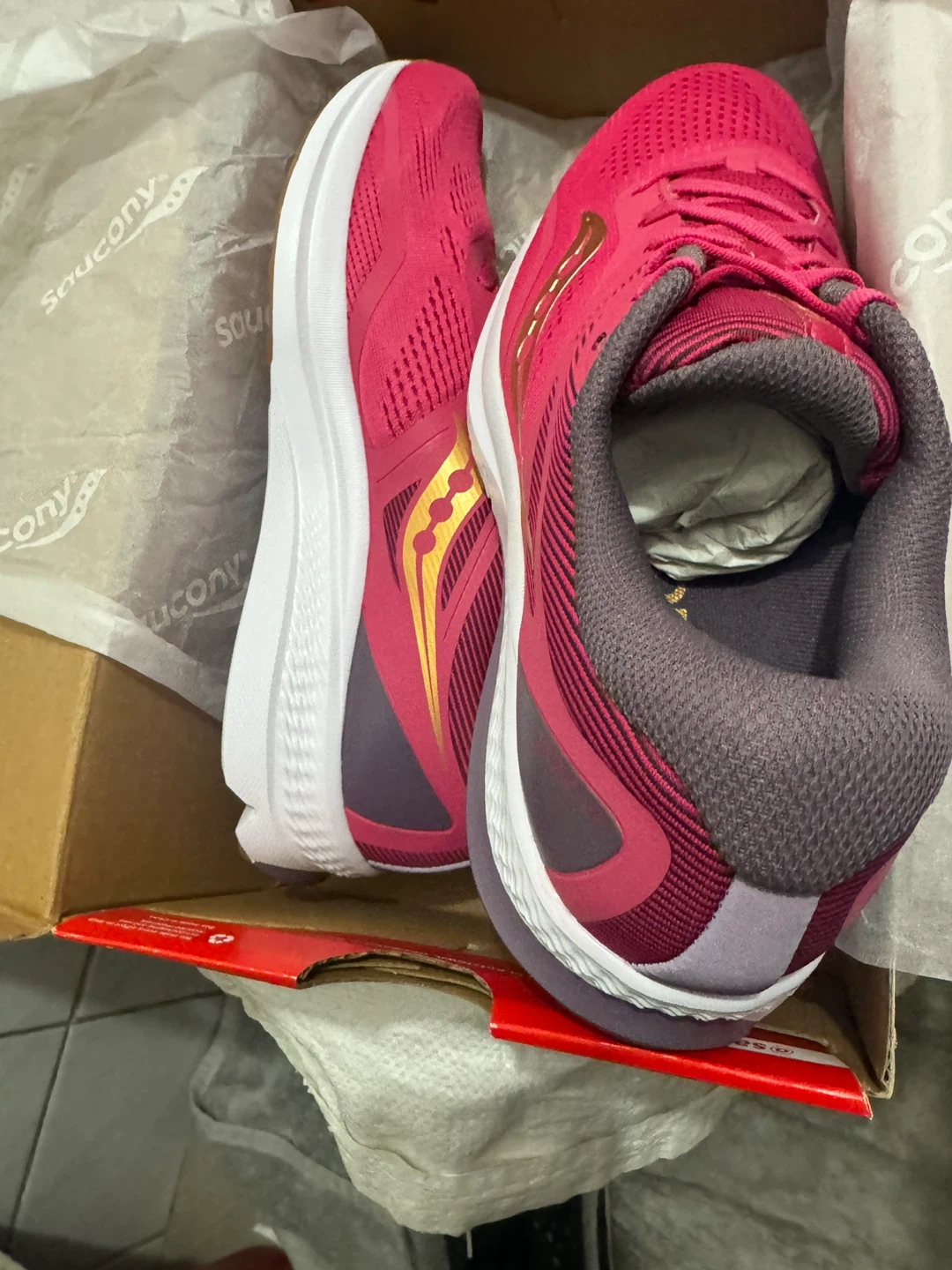 Saucony Women's Running Shoes Pink/Purple - photo 2