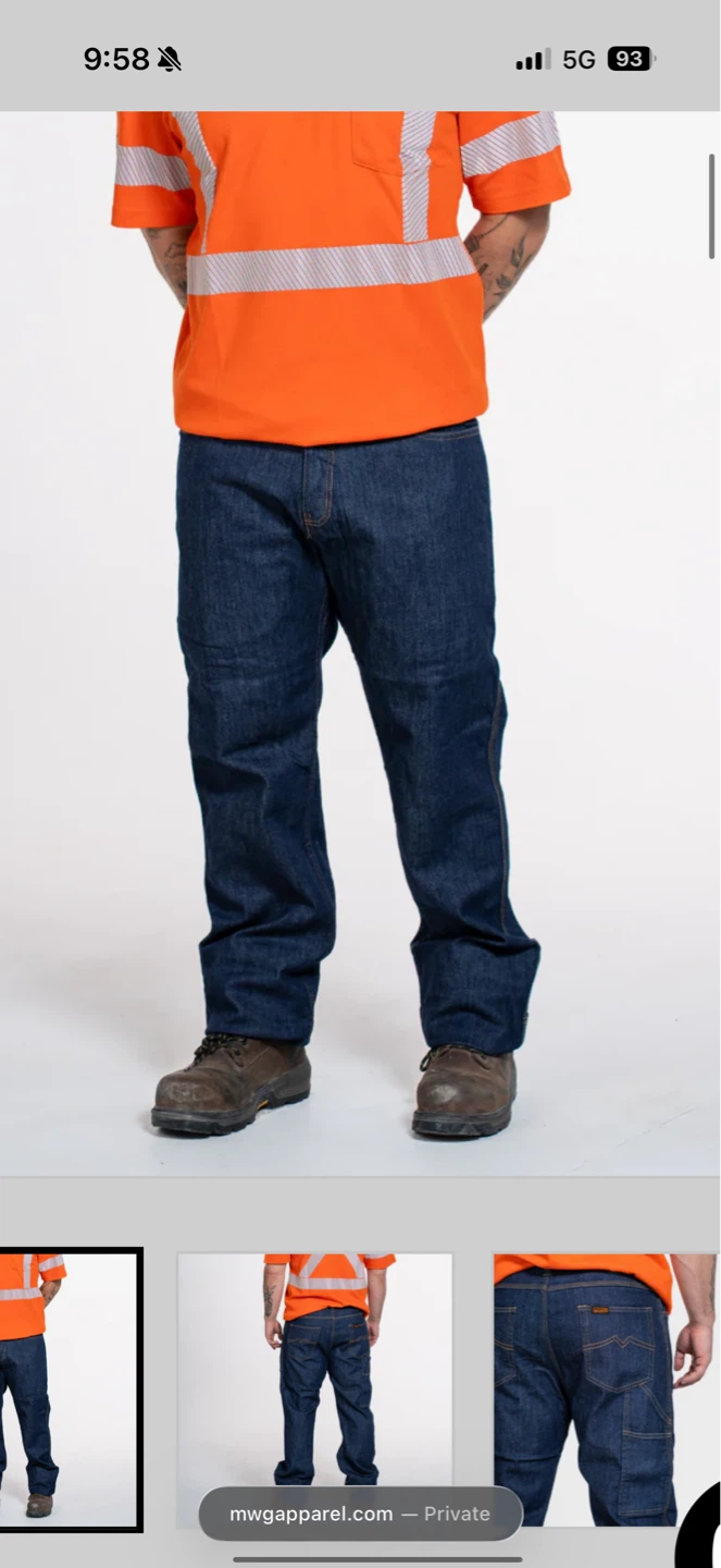 MWG Comfort Weave FR Work Pants - Men's - photo 2