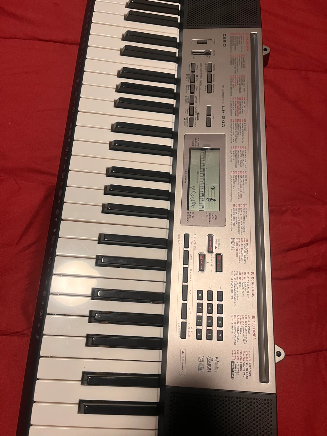 $40 digital Casio keyboard AVAILABLE NOW - photo 2