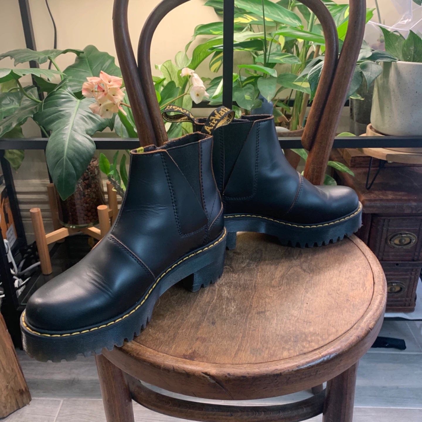 Dr. Martens Black Leather Chelsea Boots (size women’s 6) - photo 2