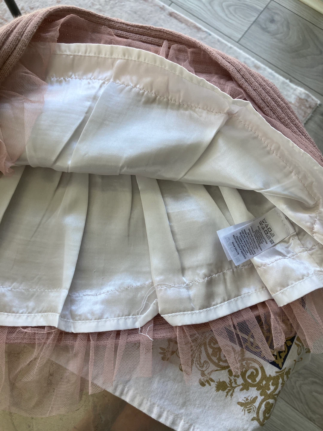 Tahari Baby Pink Knit Dress - photo 4