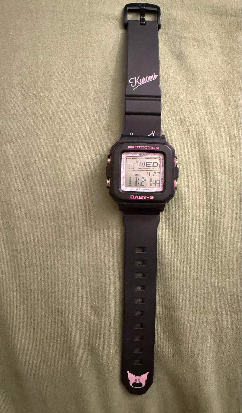 Kuromi Casio watch