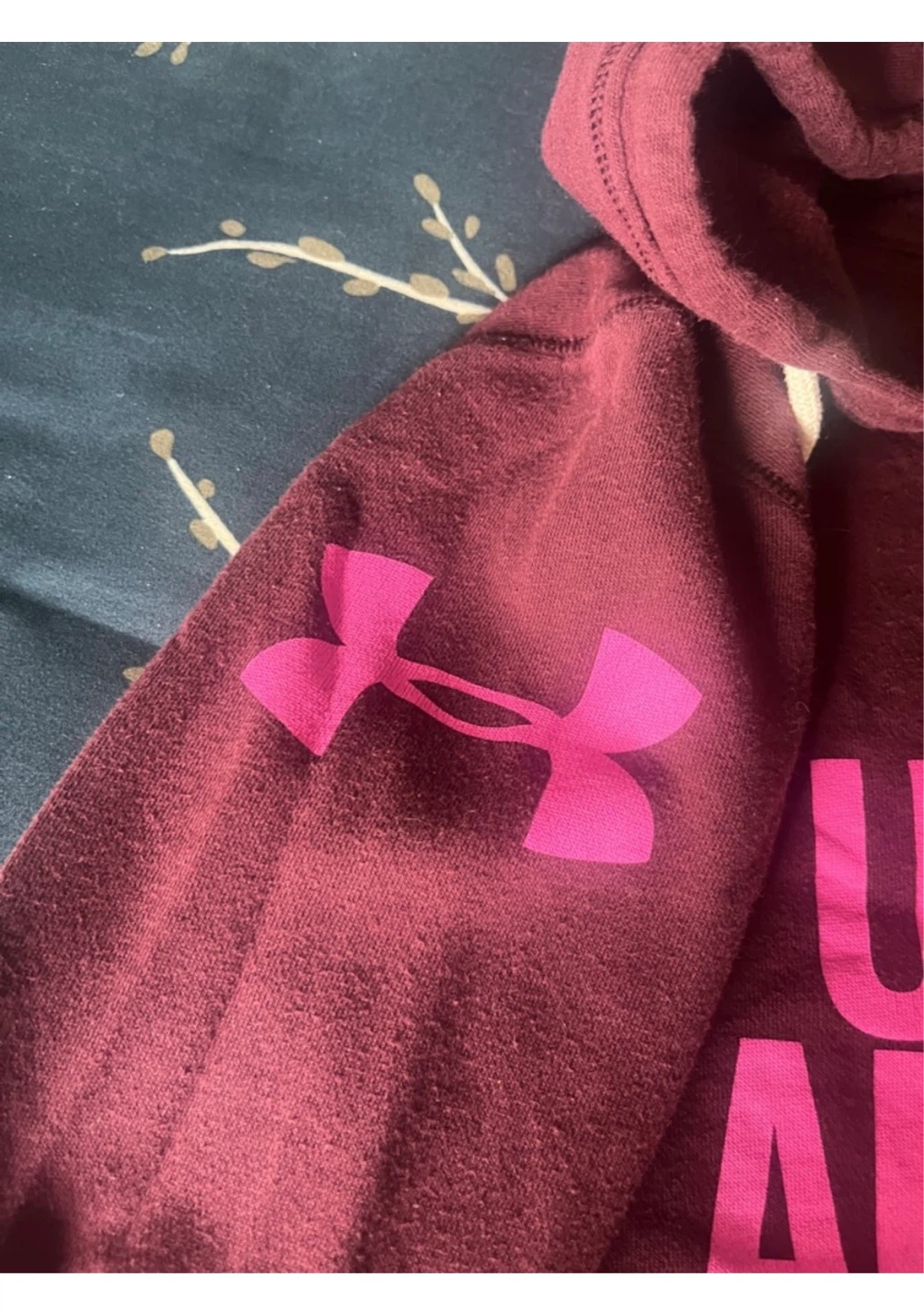 🌱Under Armour Burgundy Hoodie - photo 3
