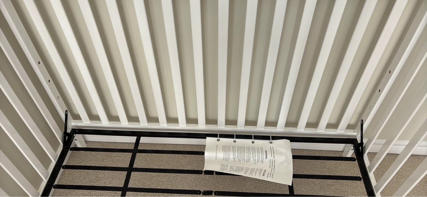 White Baby Crib x 2 - photo 2