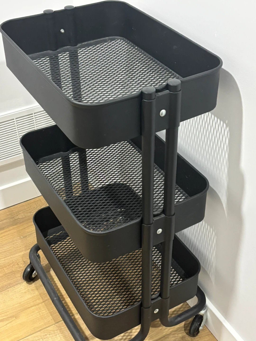 IKEA RASKOG 3-Tier Utility Cart - Black - photo 2