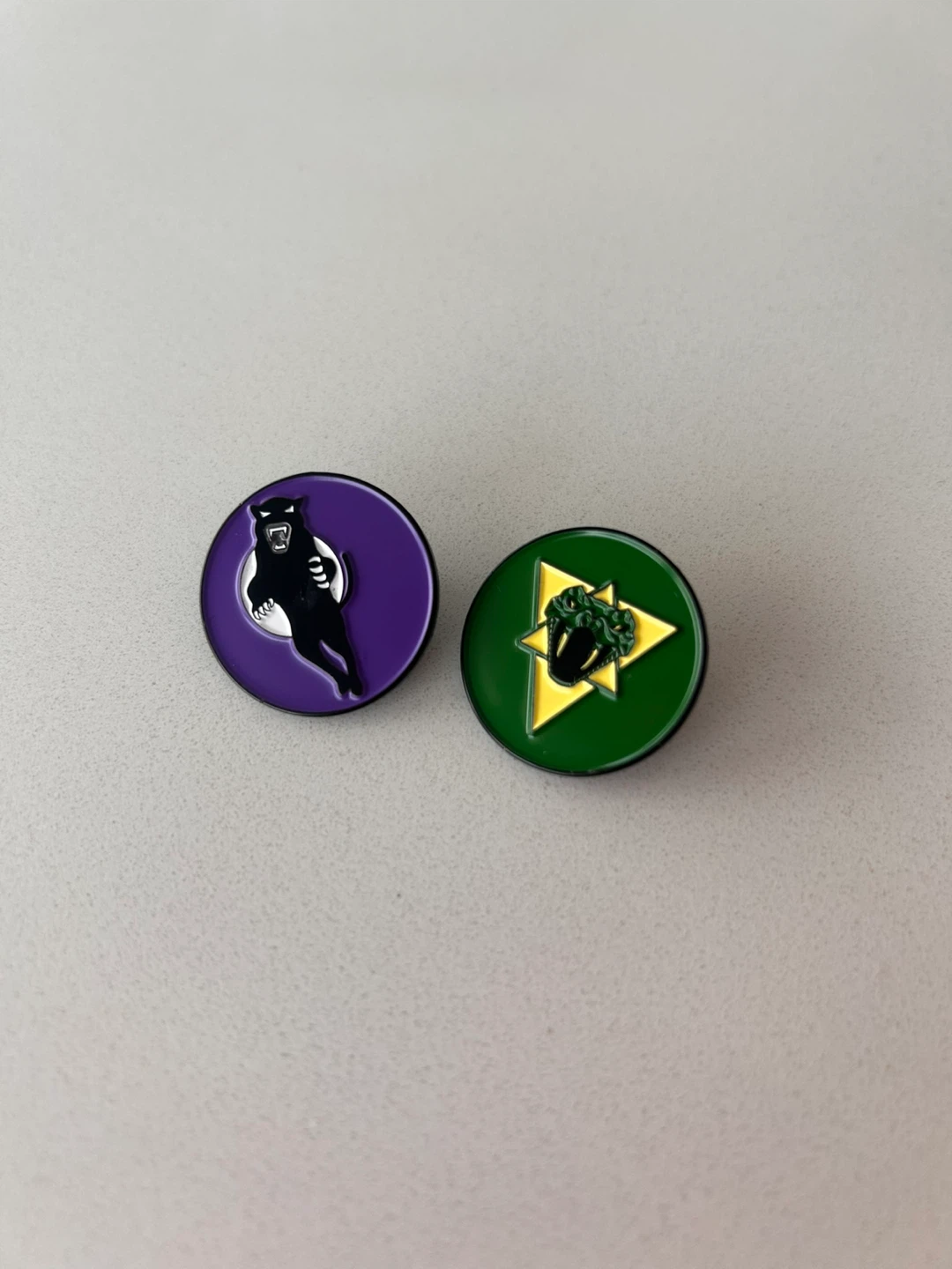 6pc BattleTech MechWarrior House & Clan Enamel Pin Set - photo 2