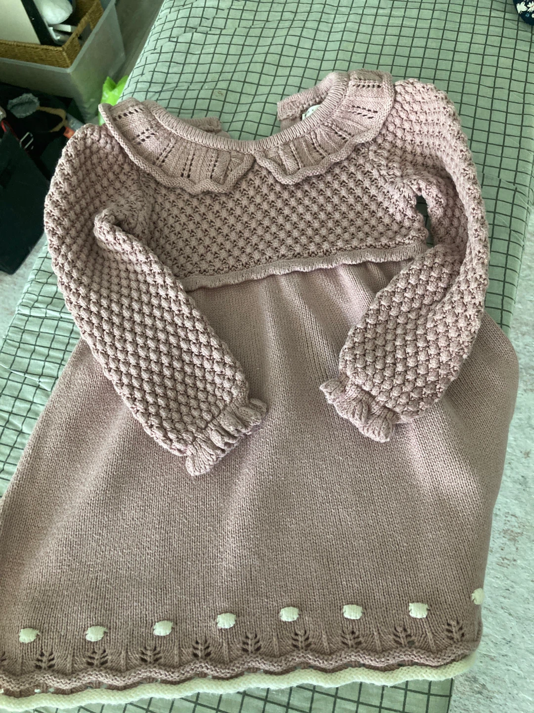 Max Studio Baby Pink Knit Dress - 18M