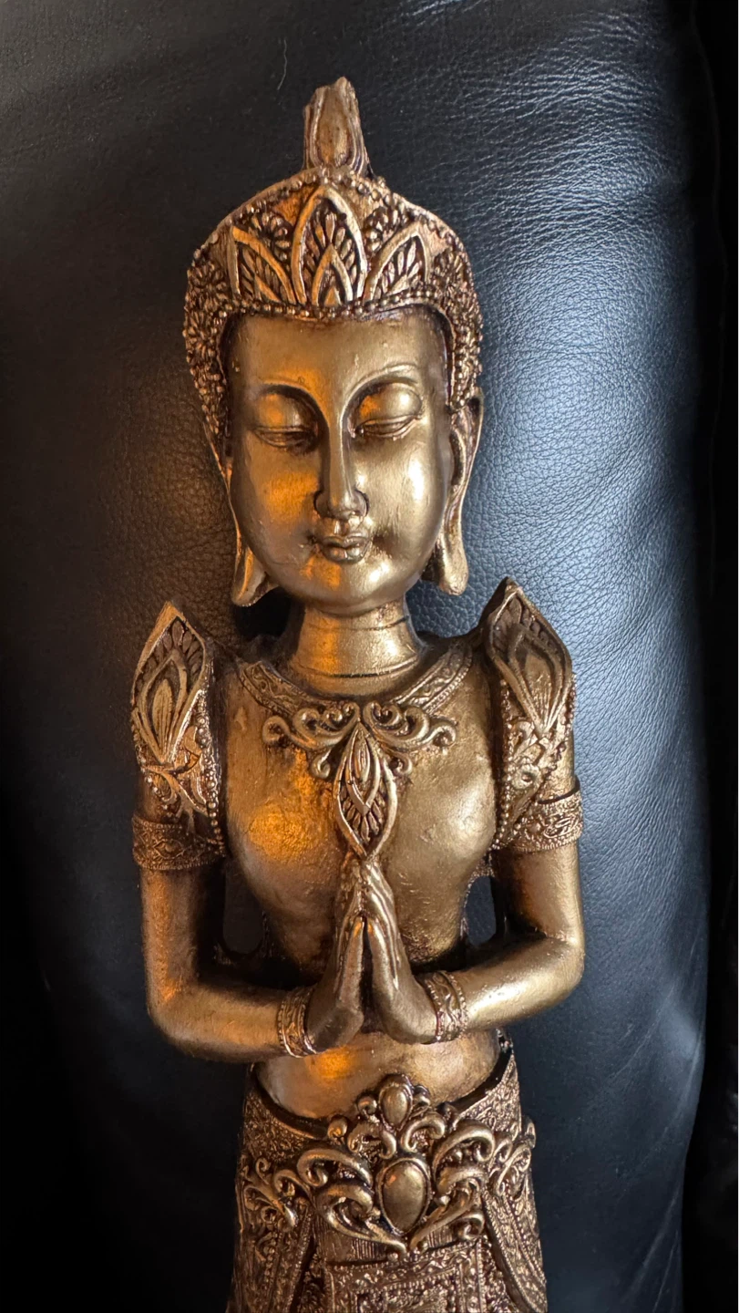 Gold-toned Buddha Statue